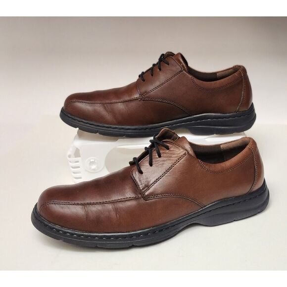 Dunham By New Balance Mens Bryce Oxfords Brown Leather Shoes Size 11.5D DAA03BR main image 10